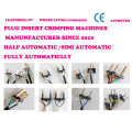 Po-001 Fully Automaticlly Plug Inserts Crimping Machines Two Pins Three Pins